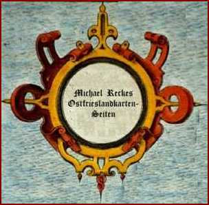 Retuschierte Kartenkartusche